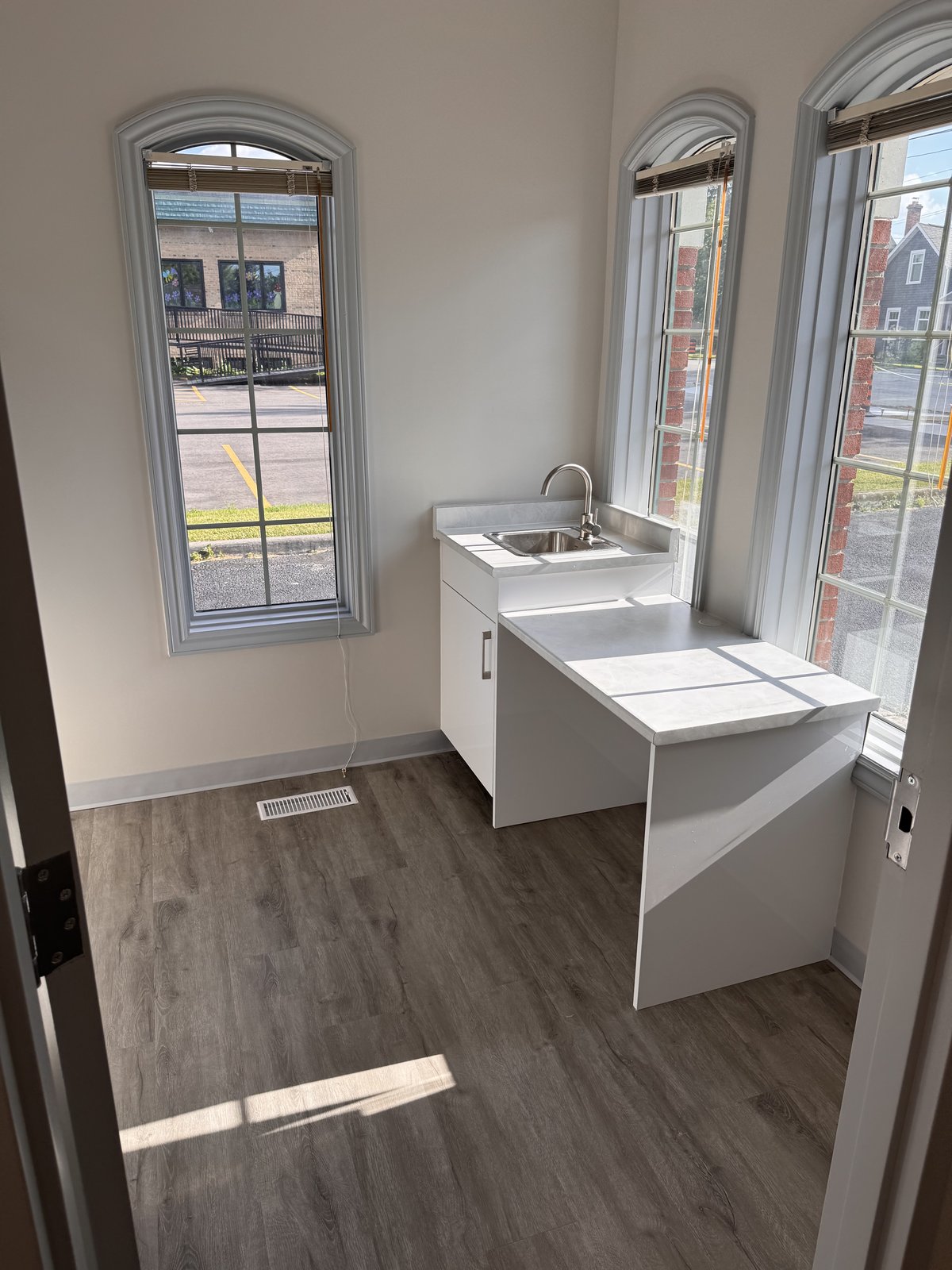 Clinic interior space